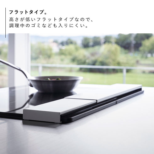 伸縮排気口カバー プレート フラットタイプ ホワイト.|s4